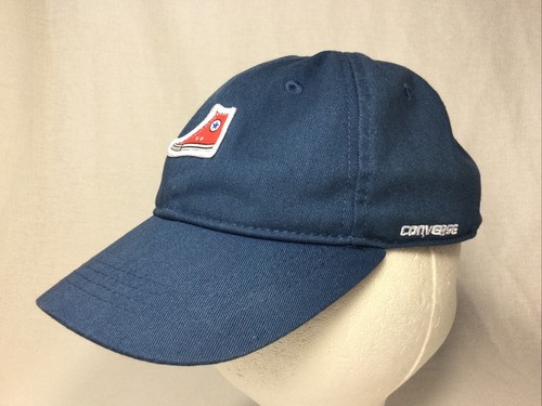 Blue Converse Hat Red Sneaker Logo Youth All Star Cotton SnapBack - Picture 3 of 11