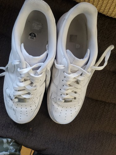 Mens Nike Air Force - Triple White sz 9.5 - Picture 8 of 8