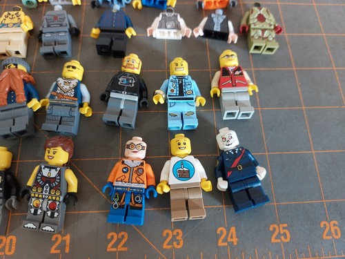 LEGO Minifigures Lot Variety City Workers Mixed Mismatched Ninjago - Picture 6 of 9