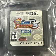 SNK vs. Capcom: Card Fighters DS (Nintendo DS, 2007) Game Cartridge Original
