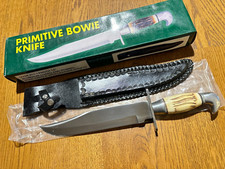 Large Pakistan 9" Bowie Hunting knife Bone Handle 202949