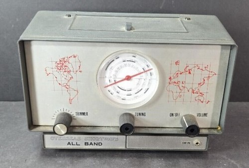 Vintage Unelco 1914 Overseas Shortwave All Band Radio Electronics Radio Tubes - Picture 7 of 7