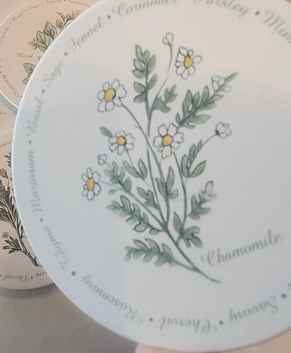 Corelle coordinates herb Coaster Set new in box - Picture 4 of 11