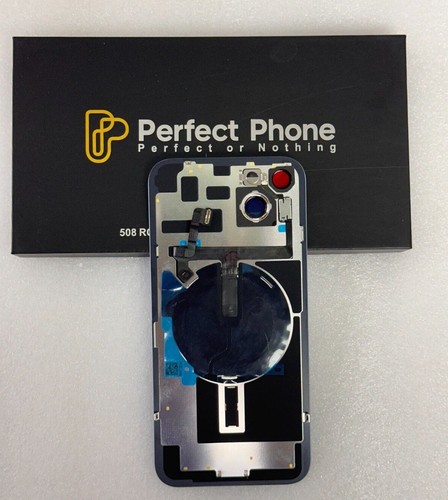 For iPhone 14 Plus Back Glass Replacement With Nfc Flex Mag Safe-Camera Lens-UK - Picture 9 of 15
