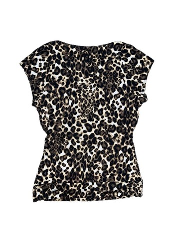 Vintage Y2K 90s Animal Print Beaded Top - Picture 5 of 9