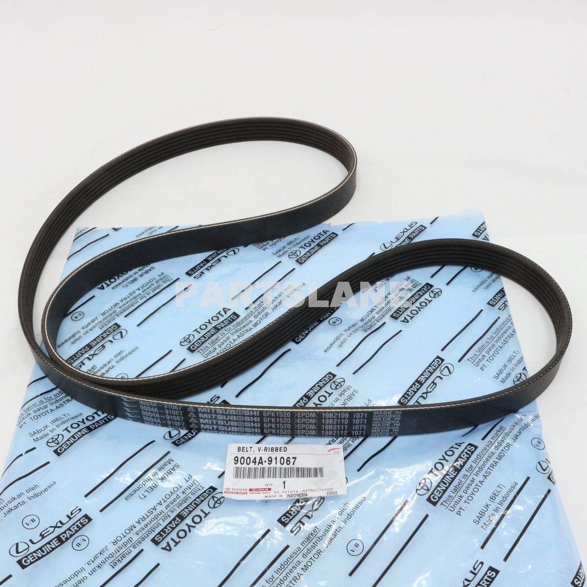 ベルト〜ベゼル TOYOTA GENUINE 9004A-91067 BELT, V-RIBBED OEM 9004A91067 | eBay
