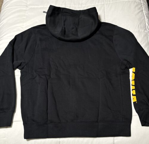 Nike Men's Iowa Hawkeyes Football On Field Black Full Zip Sweatshirt Large - Picture 2 of 7