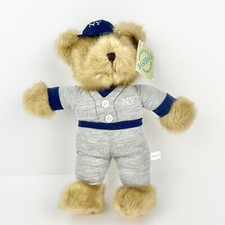 New York Yankees Plush Bear MLB 11.5  Old World Collectible Baseball Bear