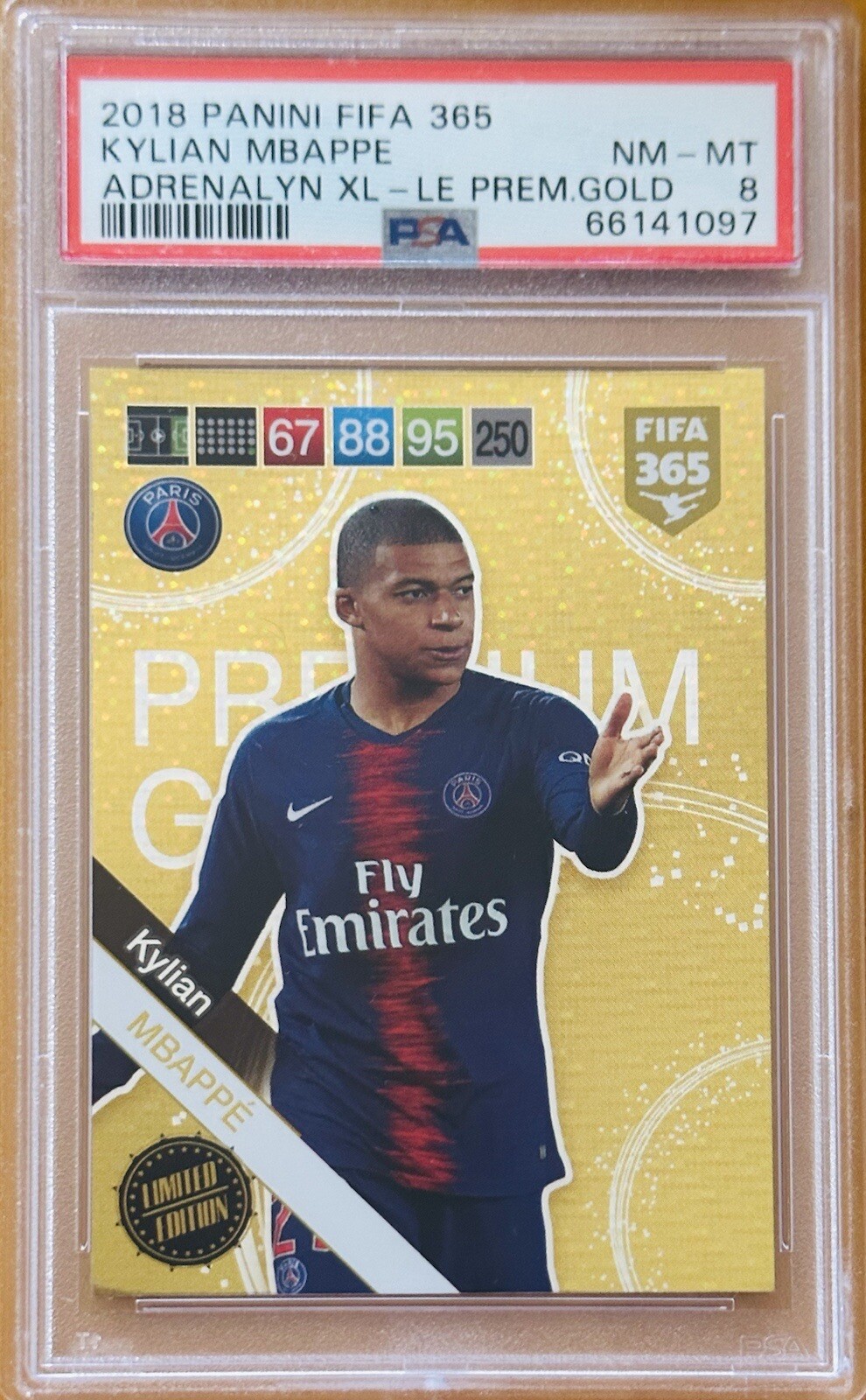 Panini - Adrenalyn XL - Kylian Mbappe RC 2017-2018 Monaco #190 - Catawiki