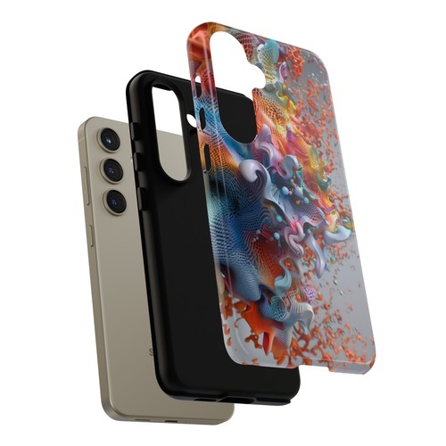 Phone Case for iPhone, Pixel, Samsung Galaxy - Abstract 3D Splash Art Cover - Picture 152 of 239
