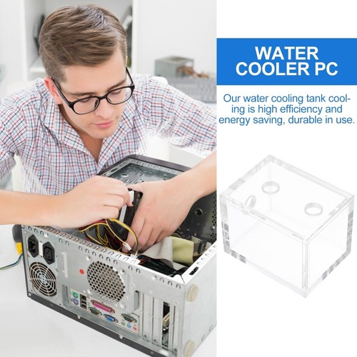 Computer Water Cooling Small Tank Pc Reservoir Systems Liquid Cpu Cooler - Photo 8/12