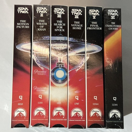 STAR TREK: The Movie Collection (VHS 1993) Vintage Sci-Fi Alien TV Show - Picture 5 of 6