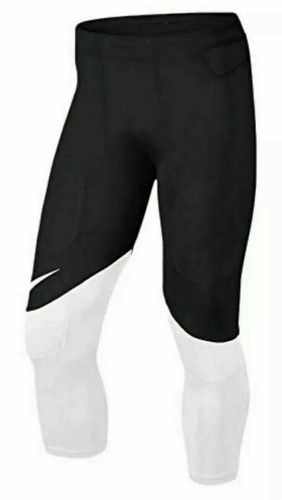 Nike Men's Football Knee Padded Hip/Knee 3/4 Compression Pants 2XL Football - Picture 5 of 9