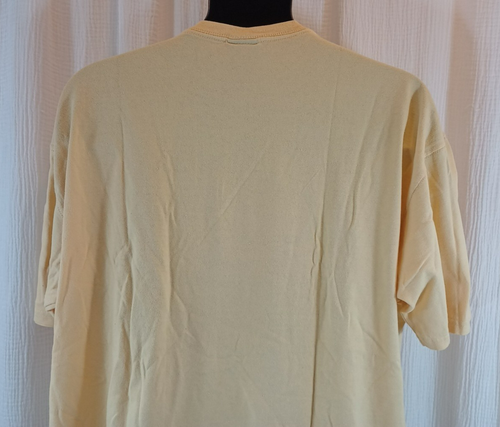 Camisa Route 66 Para Hombre Talla L Amarilla Camiseta Manga Corta Vintage KMart - Imagen 5 de 11