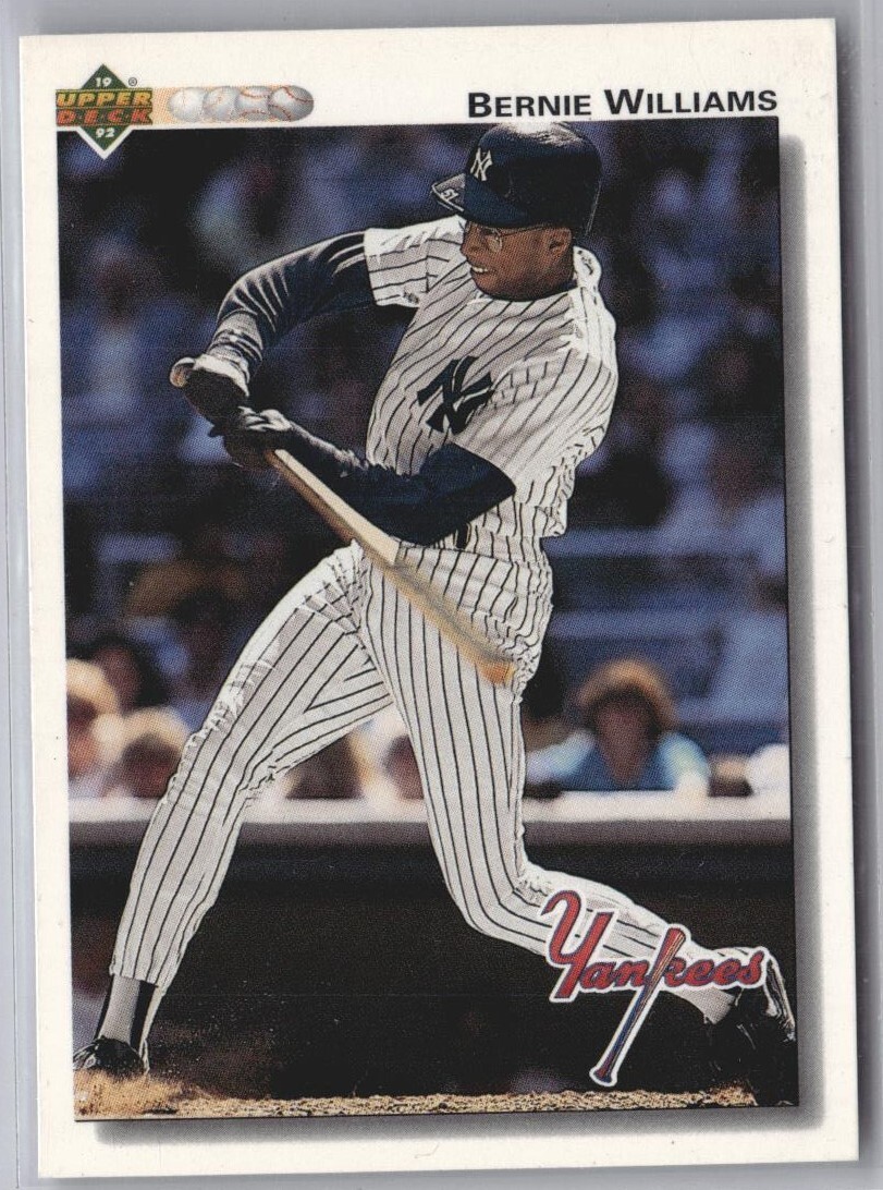 1992 Upper Deck New York Yankees Baseball Card #556 Bernie Williams