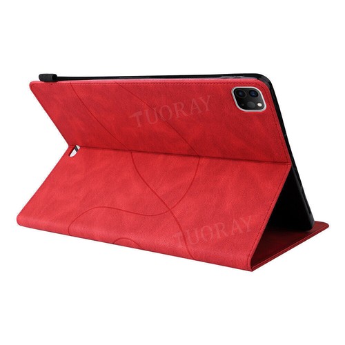 For iPad 6/7/8/9/10th Pro 11 Air 5 4 3 Mini Leather Flip Case Smart Stand Cover - Picture 52 of 74