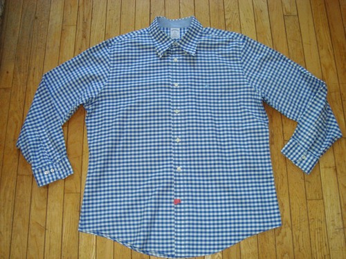 BROOKS BROTHERS MEN'S 100% COTTON LONGSLEEVES REGENT FIT SHIRT XL HARDLY WORN! - Picture 2 of 11