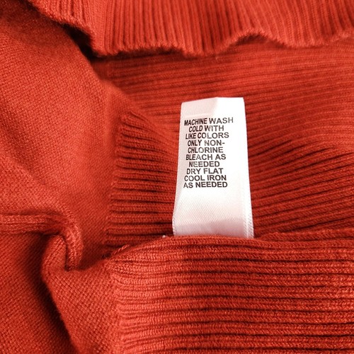 Cato Women's Pullover Blouse Short Sleeve Top Red-Orange Size 26/28W - Picture 7 of 9