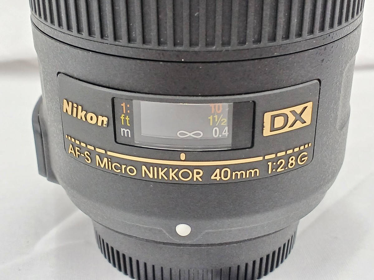 【美品】AF-S DX Micro NIKKOR40mmF2.8 G Nikon AF-S DX Micro NIKKOR 40mm f/2.8G Lens 2200 B&H Photo Video
