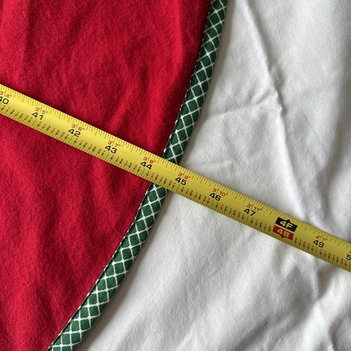 PRIMA CREATIONS ROTER SCHNEEMANN WEIHNACHTSBAUM ROCK SCHNEEDEKORATION 43" - Bild 12 von 16