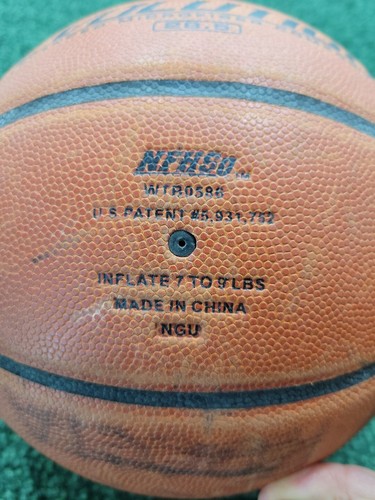 Wilson Evolution Indoor Game Basketball 28.5" NFHSU WTB0586 Microfiber Composite - Picture 9 of 9
