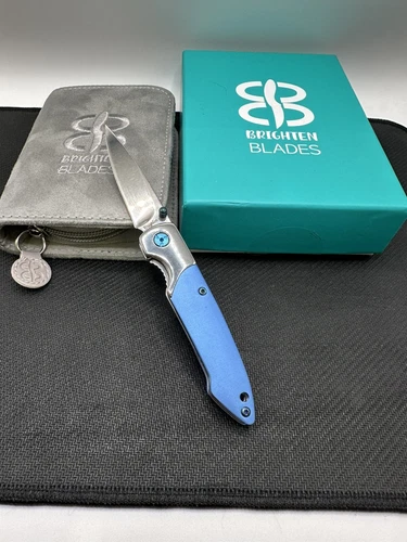 Brighten Blades Not So Heavy Metal Linerlock Folding Stainless Pocket Knife 129