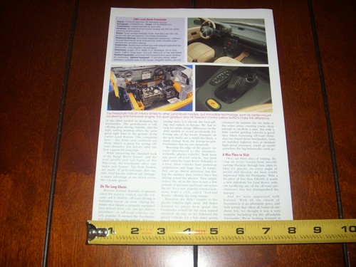 2002 LAND ROVER FREELANDER TESTED IN ICELAND - ORIGINAL ARTICLE - Picture 4 of 4
