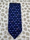 NWT Boy’s Vineyard Vines Whale Tie Navy Blue Green Easter 1st Communion