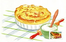 France 2004 Portrait des Régions La quiche lorraine. Souvenir Sheet . MNH