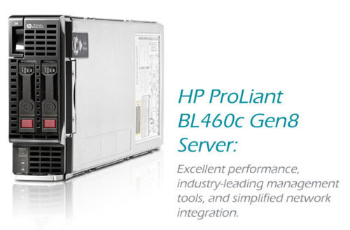 HP ProLiant BL460c Gen8 G8 2x EIGHT-Core E5-2670 XEON 2.6GHz 48GB R Blade Server - Picture 1 of 1