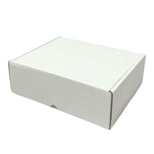 WHITE SHIPPING CARDBOARD BOXES POSTAL MAILING GIFT PACKET SMALL PARCEL CARTONS - Picture 48 of 48