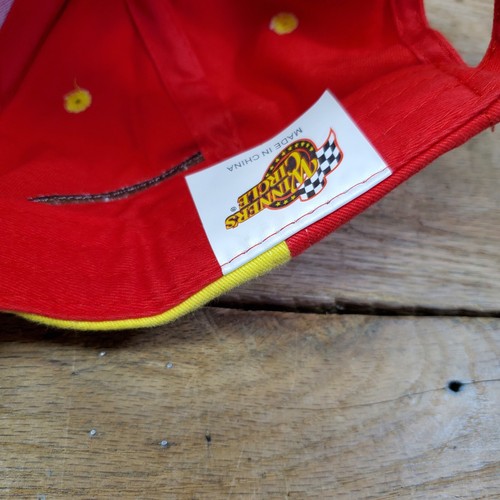 NASCAR M&M's Racing #18 Kyle Busch Winners Circle Embroidered Strapback Cap Hat - Picture 7 of 9
