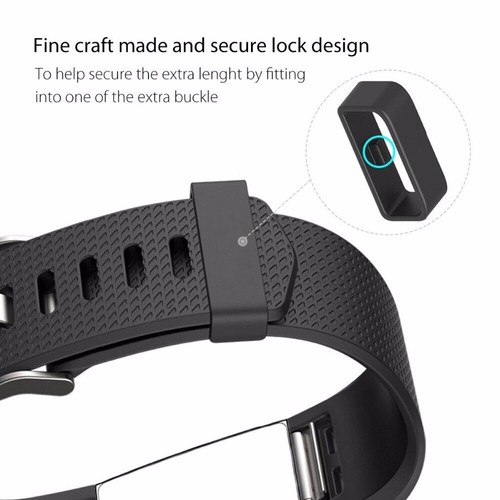 Fitbit Charge 2 3 4 Band Replacement Wrist Strap Silicone For Smart Watch Band - Foto 7 di 18