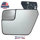 For 2021-2024 FORD F-150 Driver Side Mirror Glass with Spotter Non-Heated