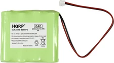 HQRP 6V Battery for Saflok SDDC-A1115 A28110 X-GAA-FC42 A28100 HTL11 MT28100