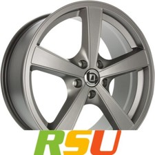 Diewe Trina platin 7x17" ET38 LK5 105 ML 56.6 Alufelgen 17 Zoll