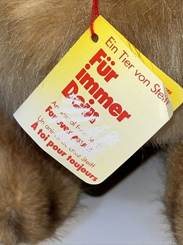 Steiff "Junior Cockie" Plush Sitting Cocker Spaniel Dog 2884/26 - Bild 2 von 8