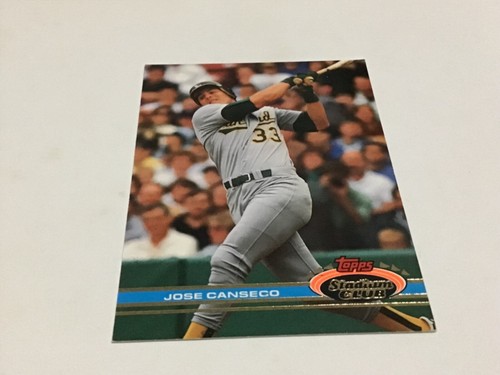 JOSE CANSECO Oddball Insert & Regular issue Baseball LOT #2 Athletics YOU CHOOSE - Picture 198 of 359