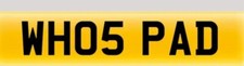 cherished private personal number plate