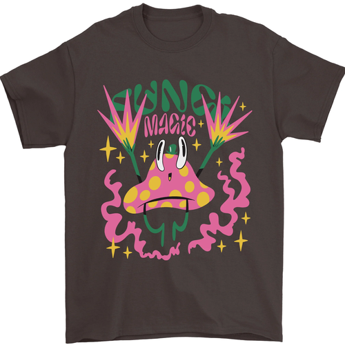 Fungi Magic Pilze Trippy LSD Herren T-Shirt 100% Baumwolle - Bild 32 von 89