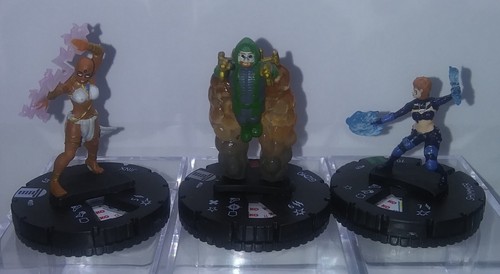 HEROCLIX TEEN TITANS Jinx 007 Shimmer 029 Gizmo 044 (Fearsome Five) - Picture 3 of 4