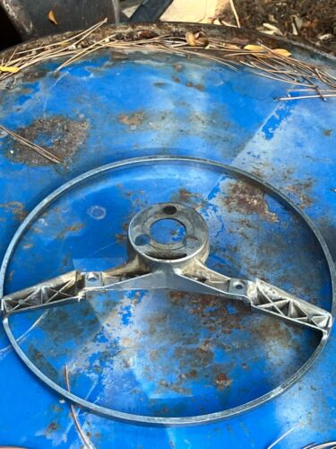 USED Original GM 1957 Chev Steering Wheel Horn Ring 761436 - Picture 2 of 2