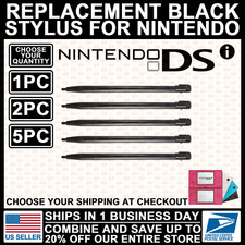 Stylus For Nintendo Original DSi Black Plastic Pen Replacement "DSi" NDSi