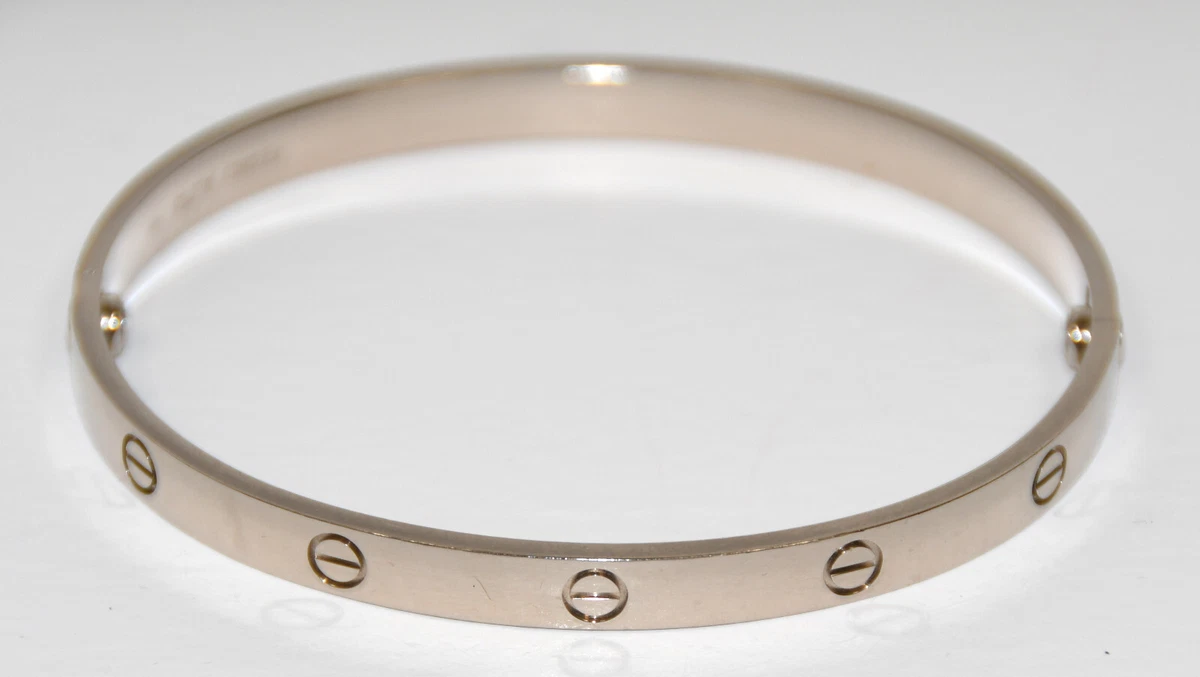 Cartier bangle 750 outlet