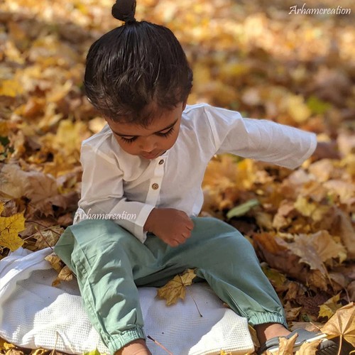 Baby gift, Cotton Kurta For Kids - Desi Boy kurta, Stylish kurta pant - Picture 1 of 2