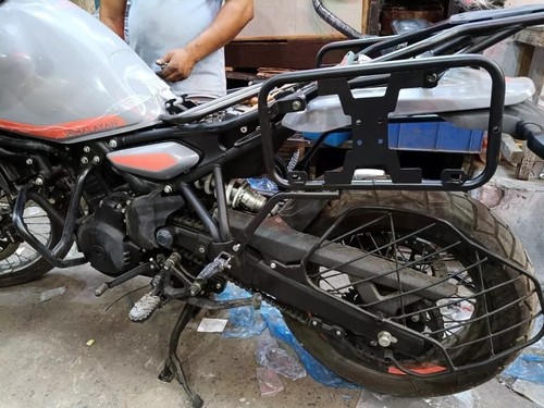 Fits For Royal Enfield Himalayan 450 Saddle Stay Bag Pannier Mounting Rail Set - Picture 3 of 11