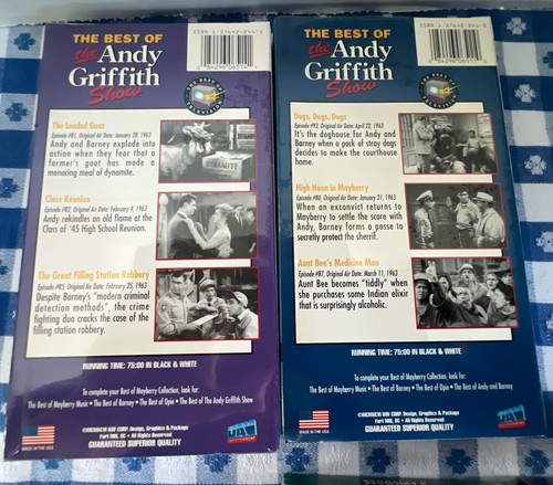 The Andy Griffith Show Best of Barney Collection Sealed 4 VHS Set New 12 Eps ‘96 - Picture 8 of 15