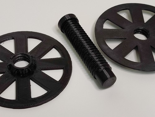 DYMO LabelWriter Printer Spool Turbo, Twin Turbo, 300/400/500 serias, 3D Printed - Picture 2 of 8