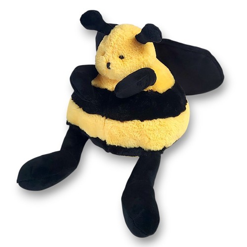 Unipak Plumpee Bumble Bee Plush Stuffed Animal Toy 9"x13" - Picture 2 of 11