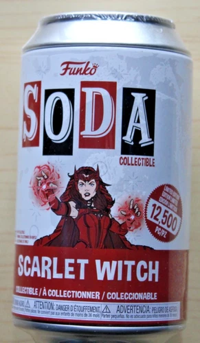 Funko Marvel Scarlet Witch Common Soda 1/10,500 Sealed